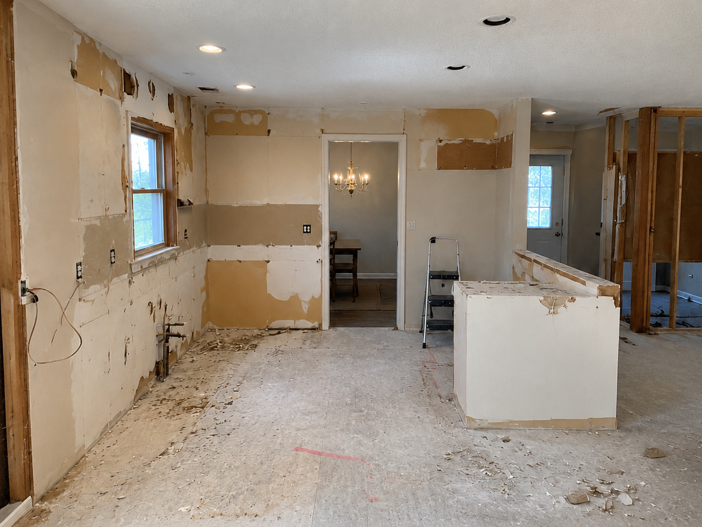 Bathroom after deep cleaning